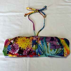 Roberto Cavalli Beachwear Bikini Fascia Bandeau Size S NWT